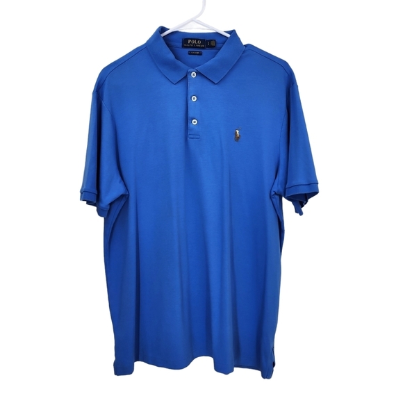 Polo By Ralph Lauren Men's Classic Fit Short Sleeve Polo Shirt - L - Picture 1 of 5